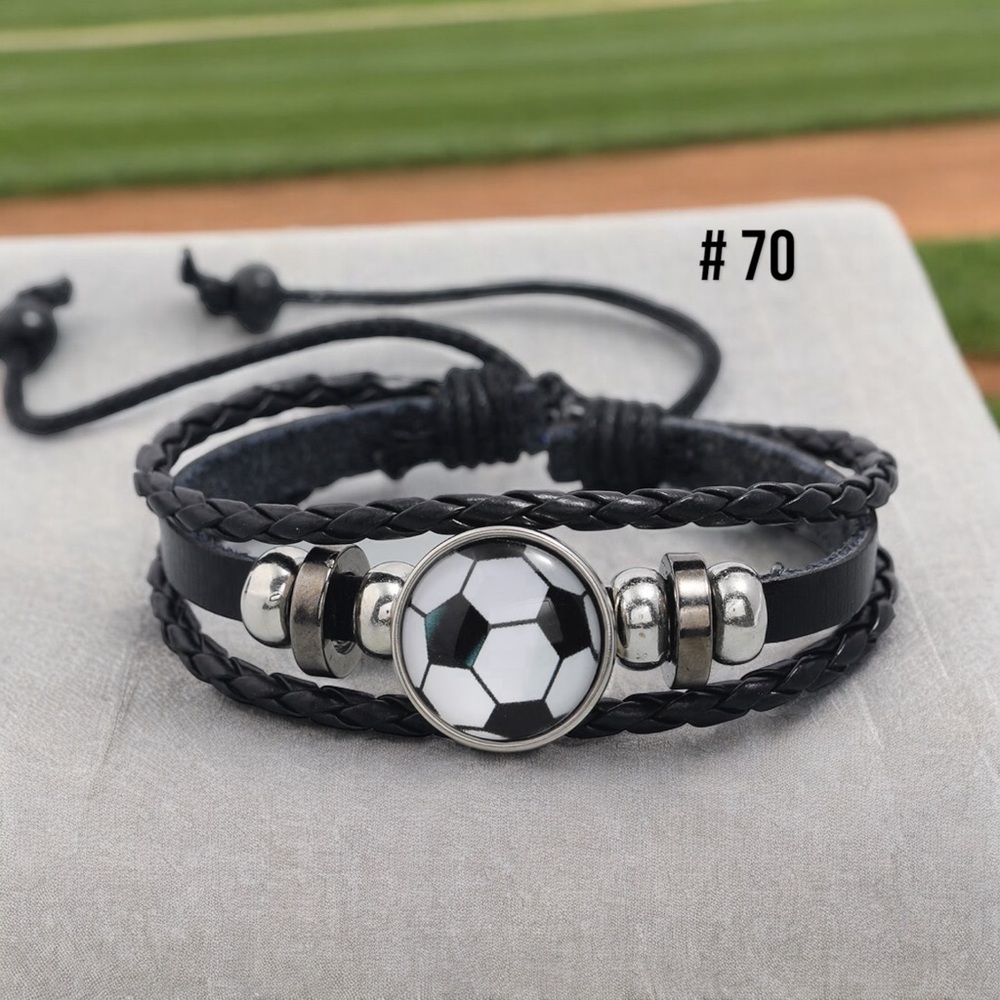 Soccer Men’s Bracelet
